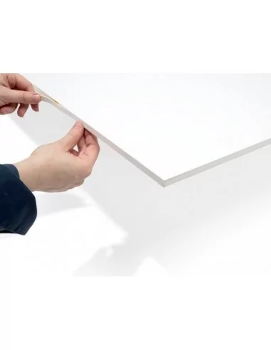 CANTO AUTOADHESIVO PVC BLANCO 10mm PARA CANTEAR CARTON PLUMA, PVC O MADERA. ROLLO 50 METROS CANTO AUTOADHESIVO PVC BLANCO 10mm PARA CANTEAR CARTON PLUMA, PVC O MADERA. ROLLO 50 METROS