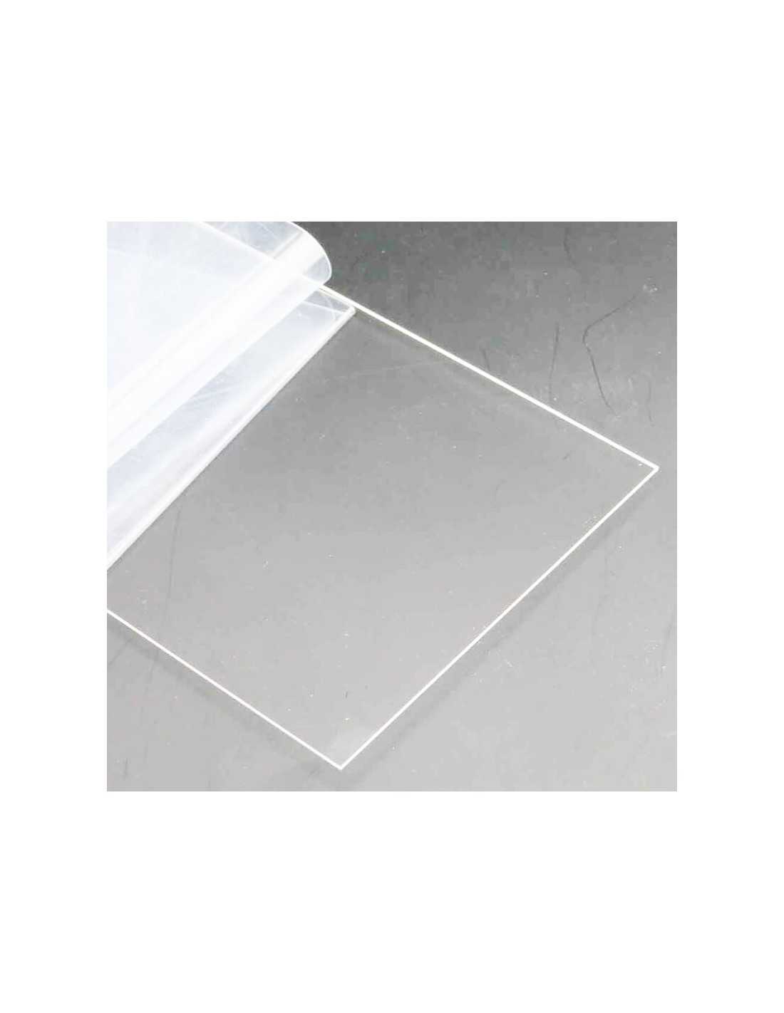 Placa Metacrilato transparente 5 mm - Tamaño 100 x 30 cm - Plancha