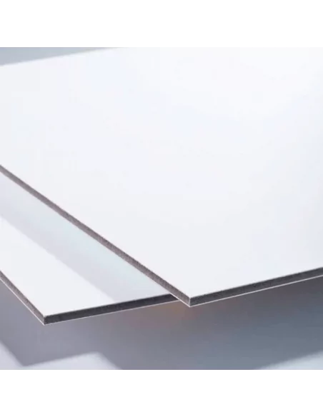 Painel compósito para quadros magnéticos não apagáveis | Koma White 9003