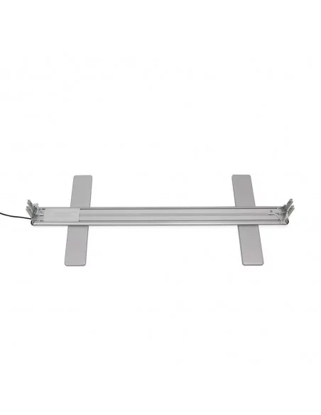 Caisson lumineux démontable Easy Click Led double face argent Caisson lumineux démontable Easy Click Led double face argent