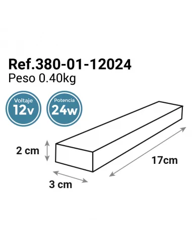 FONTE DE ALIMENTAÇÃO COMPACTA 12V 24W...