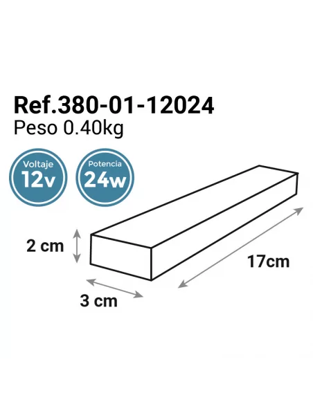 FUENTE ALIMENTACIÓN - 12V/24W