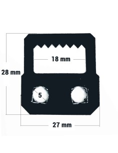 Pendentif denté pour le dos de votre Δ Clavar et prêt ! ✔∫ 2