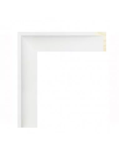 MOLDURA PARA CUADROS | CAJA AMERICANA 30mm | LACADO BLANCO MATE.
