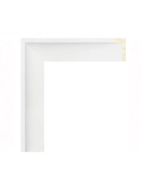 MOLDURA PARA CUADROS | CAJA AMERICANA 30mm | LACADO BLANCO MATE.