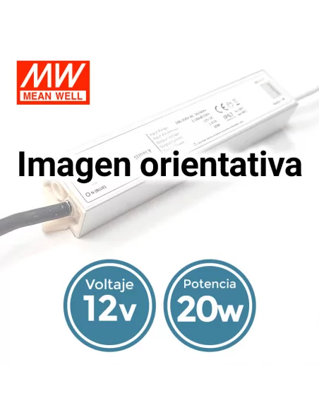 FUENTE ALIMENTACIÓN - 12V/20W FUENTE ALIMENTACIÓN - 12V/20W