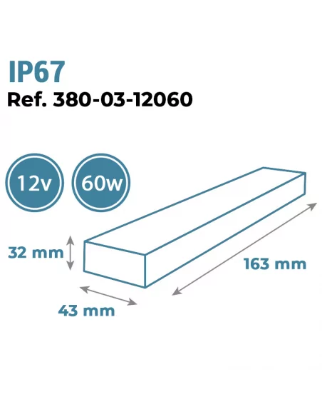 FUENTE ALIMENTACIÓN - 12V/60W