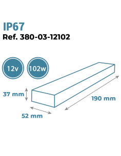 FUENTE ALIMENTACIÓN - 12V/102W 2