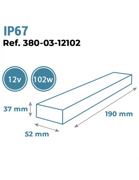 FUENTE ALIMENTACIÓN - 12V/102W