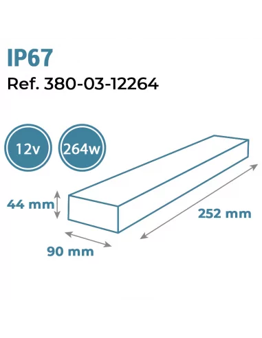 FUENTE ALIMENTACIÓN - 12V/64W