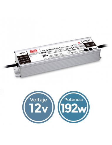 FUENTE ALIMENTACIÓN - 12V/192W