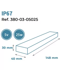 FUENTE ALIMENTACIÓN - 5V/25W 2