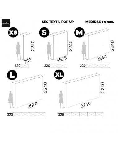 SEG TEXTILE POP UP DISPLAY (LED...