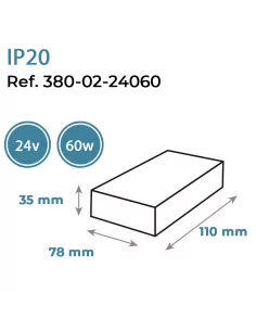 FUENTE ALIMENTACIÓN - 24V/60W 2