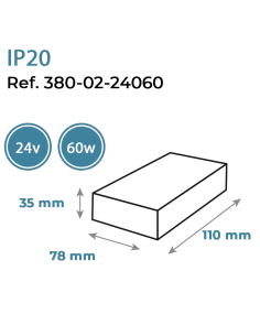 FUENTE ALIMENTACIÓN - 24V/60W 2