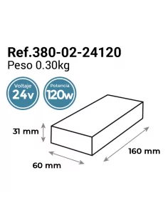 FUENTE ALIMENTACIÓN - 24V/120W 2