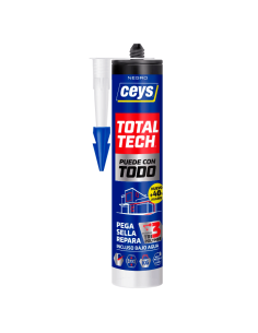 ADHESIVO DE MONTAJE CEYS TOTAL TECH NEGRO TUBO 290 ml