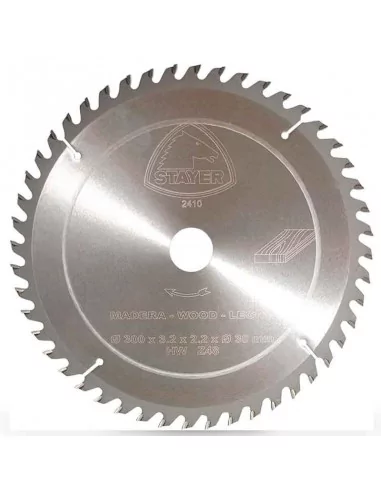 DISCO DE WIDIA PARA CORTE DE MADERA CALIDAD STANDARD | DIAMETRO 300 mm AGUJERO 30 mm Z 48 DIENTES DISCO DE WIDIA PARA CORTE DE MADERA CALIDAD STANDARD | DIAMETRO 300 mm AGUJERO 30 mm Z 48 DIENTES