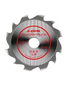 DISCO DIAMANTE POLICRISTALINO (PCD) PARA CORTE EN MADERA Y LAMINADOS | DIAMETRO 190 mm AGUJERO 22 mm Z 12 DIENTES