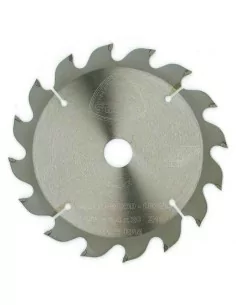 DISCO DE WIDIA PARA CORTE DE MADERA CALIDAD STANDARD | DIAMETRO 150 mm AGUJERO 20 mm Z 16 DIENTES