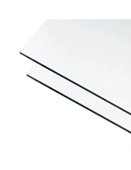 dibond® full digital 3 mm grosor panel composite. blanco-blanco.