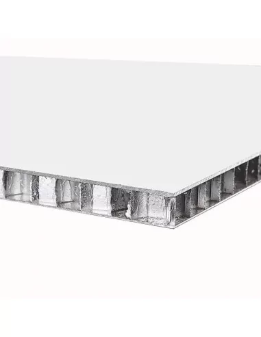 larcore® blanco 9016 20 mm grosor panel composite nido abeja aluminio larcore® blanco 9016 20 mm grosor panel composite nido abeja aluminio