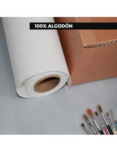 LIENZO ARTÍSTICO ALGODÓN MARRON IMITACIÓN LINO 300 GRAMOS