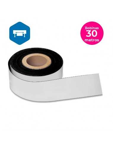 ROLLO IMÁN FLEXIBLE BLANCO para PLOTTER. BOBINAS 30 metros