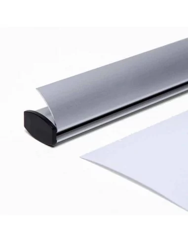 Profil suspendu ALUPLUS pour affiches et bâches – Fixation au plafond