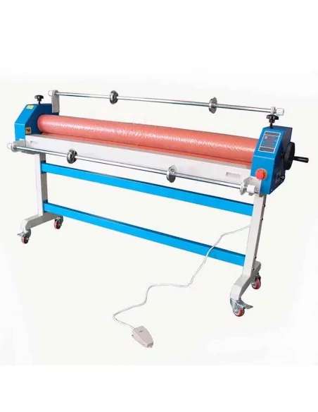Laminateur à froid électrique 160 cm avec piétement et pédale Laminateur à froid électrique 160 cm avec piétement et pédale