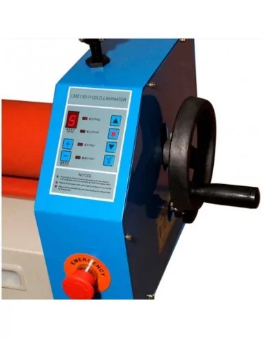 Laminador elétrico a frio 160 cm por segundo com patas e pedal de ação