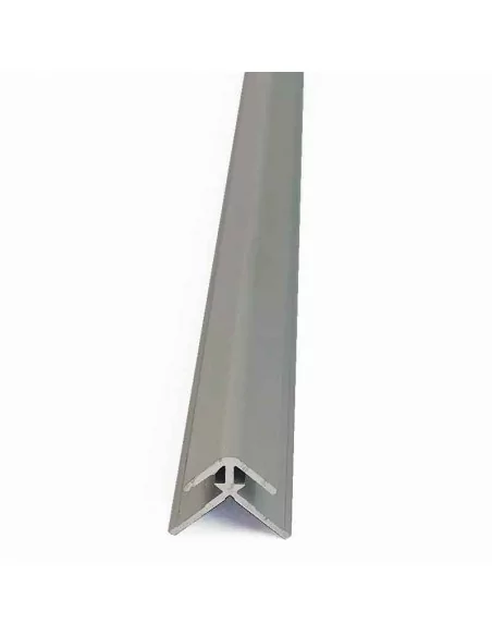 Profil en aluminium angle 90° pour panneaux dibond de 3 mm