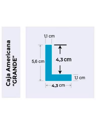 MOLDURA NEGRA ELE 43x56mm FOR... MOLDURA NEGRA ELE 43x56mm FOR...