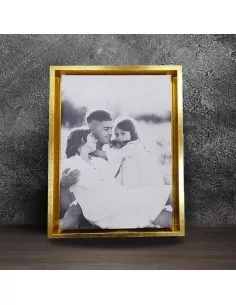 MARCOS CAJA AMERICANA PARA LIENZO | ORO | A LA MEDIDA