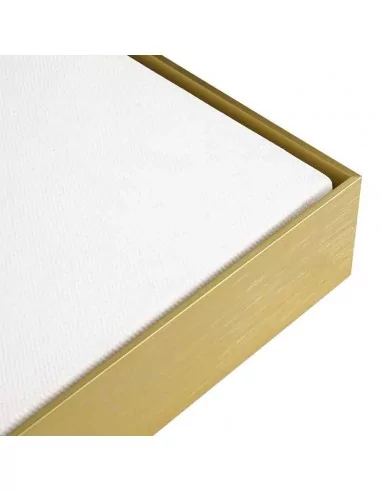MARCO PARA LIENZO | ALUMINIO ORO | A LA MEDIDA MARCO PARA LIENZO | ALUMINIO ORO | A LA MEDIDA