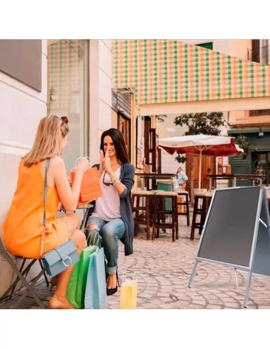 CABALLETE PUBLICITARIO DIN A1 CON MARCOS A DOBLE CARA | METÁLICO ABATIBLE CABALLETE PUBLICITARIO DIN A1 CON MARCOS A DOBLE CARA | METÁLICO ABATIBLE