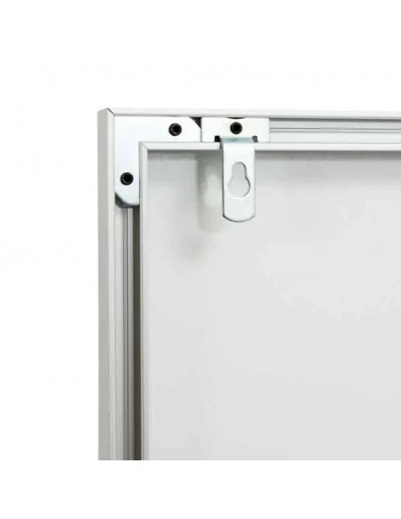 CORCHO ECONÓMICO PARA PARED CON MARCO DE ALUMINIO PLATA MATE
