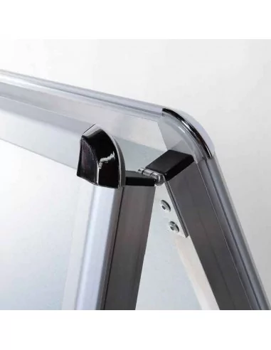 CABALLETE ACERA PARA EXTERIOR A2 PLATA