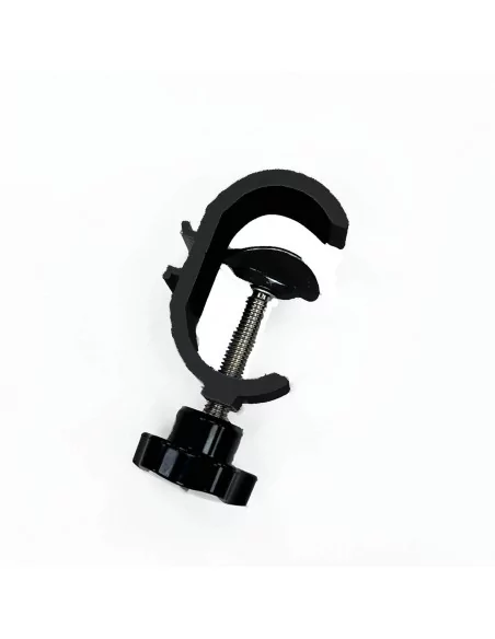 PINZA ABRAZADERA CURVADA PARA SUJECION FOCO LED EN POP UP COLOR NEGRO PINZA ABRAZADERA CURVADA PARA SUJECION FOCO LED EN POP UP COLOR NEGRO