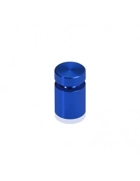 SEPARADOR ALUMINIO AZUL PARA SEÑALES EN PARED. CON TAPON ROSCADO