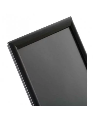 EXPOSITOR INCLINADO PELO MENU | NEGRO | COM TORTA E BASE