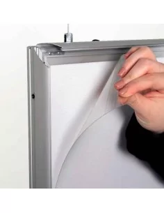 MARCO ALUMINIO DOBLE CARA CON LUZ LED PARA POSTER Y GRAFICAS 2