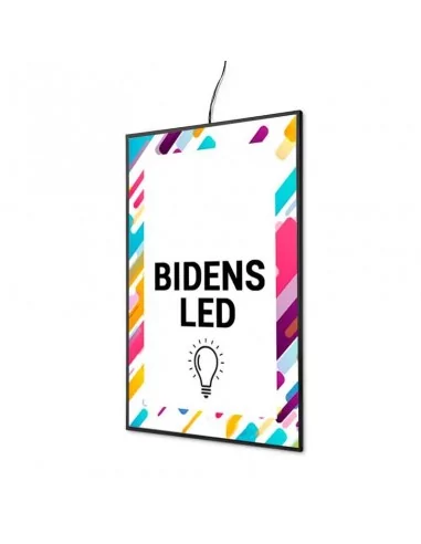 QUADRO DESLIZANTE PRETO COM LUZ LED... QUADRO DESLIZANTE PRETO COM LUZ LED...