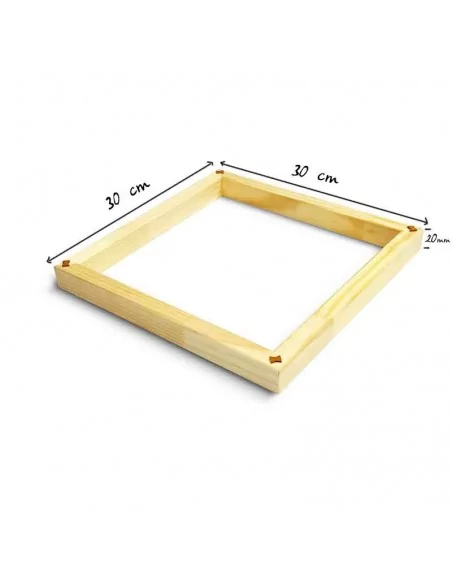 BASTIDOR PARA LIENZO DE 30 x 30 cm