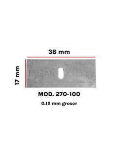 Modelo de lâmina 270-100 |Peça de reposição original Logan® ✔️ 2
