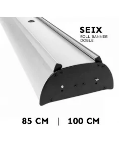 ROLL UP DOBLE CARA | ENROLLABLE PUBLICIDAD | CON BOLSA TRANSPORTE | MODELO SEIX