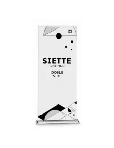 ROLL UP DOBLE CARA | CALIDAD PREMIUM | CON BOLSA TRANSPORTE REFORZADA | MODELO SIETTE 2