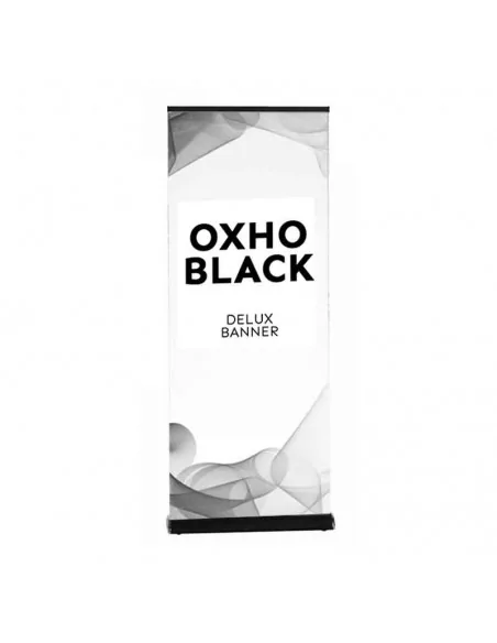 ROLL UP NEGRO 85 cm DE LUJO UNA CARA | CON BOLSA TRANSPORTE REFORZADA | MODELO OXHO BLACK ROLL UP NEGRO 85 cm DE LUJO UNA CARA | CON BOLSA TRANSPORTE REFORZADA | MODELO OXHO BLACK