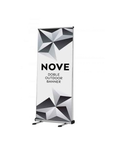 Roll Up Double face Δ Adequado para uso em EXTERIOR en Δ Gráfica 85 cm 2