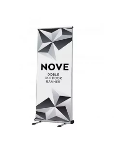 ROLL UP PARA EXTERIOR DOBLE CARA | ENROLLABLE PUBLICIDAD | CON BOLSA TRANSPORTE | MODELO NOVE 2